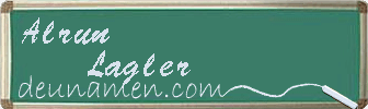 Alrun Lagler Visitenkarte